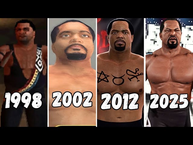 The Entrance Evolution of Faarooq (1998-2025) - WWE X WWF Games