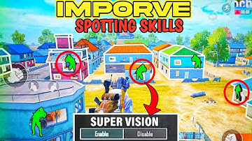 How To SPOT Enemies in BGMI |SECRET SETTINGS |Know Enemies Location Faster in Bgmi/Pubg|Spot Enemies
