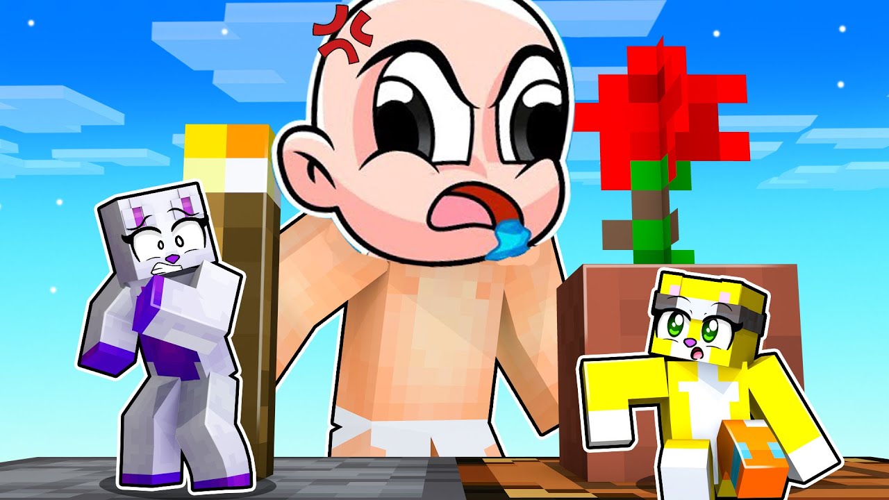 Me Hice DIMINUTO Para Molestar a Bebe Noob 🤣 | Michi Miau y Capitan Winki Trollean a Bebe Noob