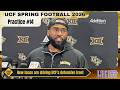 UCF Football DT Coach Kenny Martin: New faces are driving the middle on the defensive front