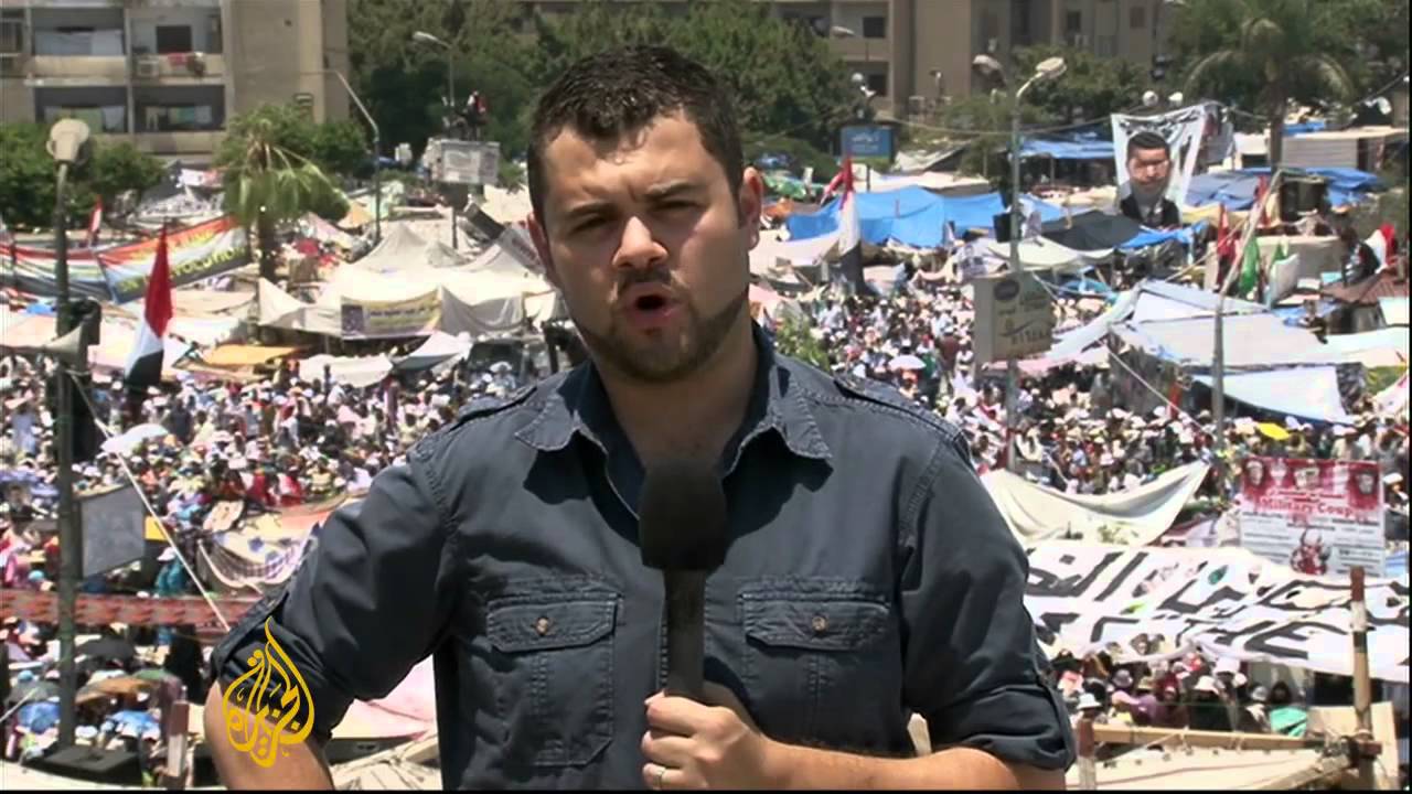 ردود فعل مؤيدي مرسي على قرار مذكرة التوقيف
