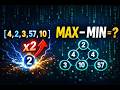 Max Minus Min | CodeChef Starters 226 (Rated) | MAXMIN6 Solution | Greedy + Min Heap Explained
