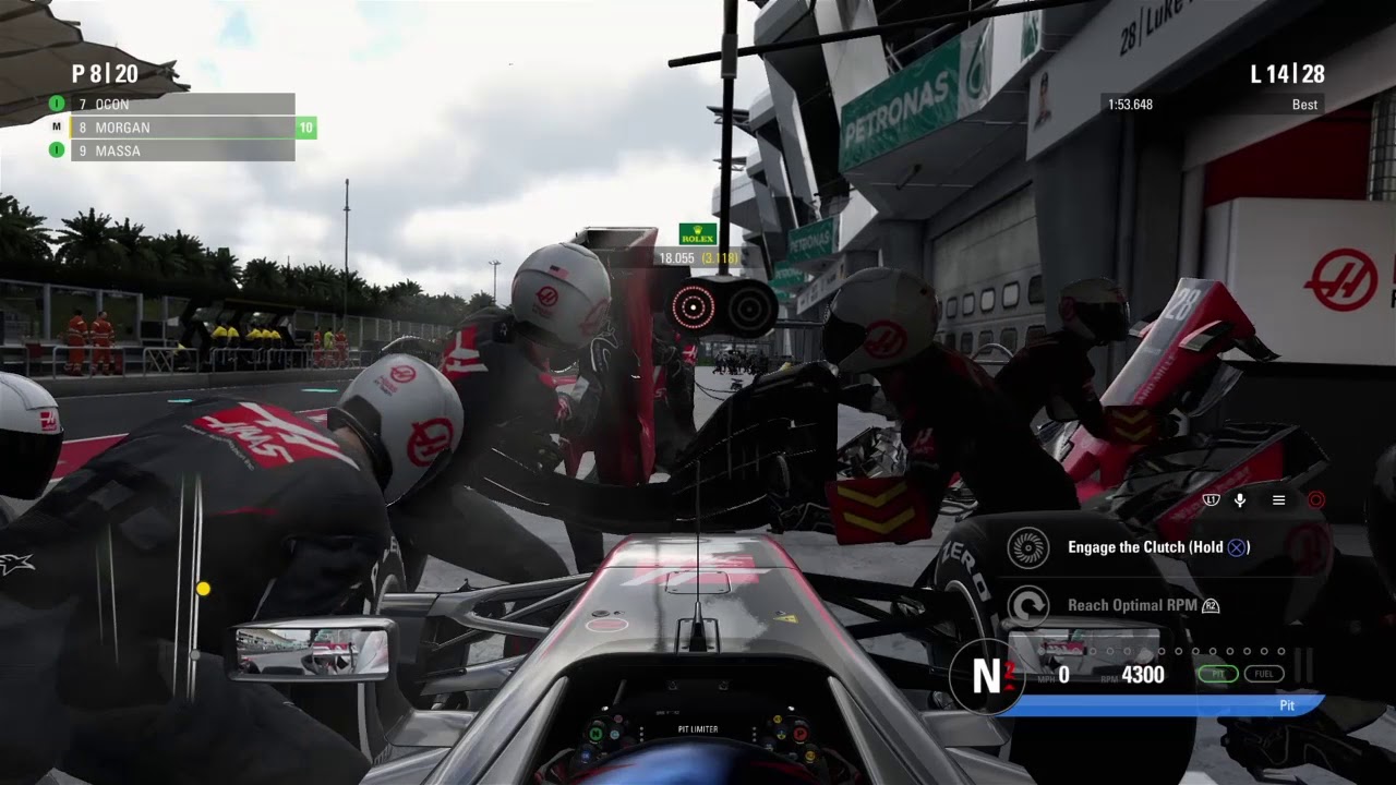 F1 2017 Career Mode Part 15 Vettel Brake Check Us YouTube