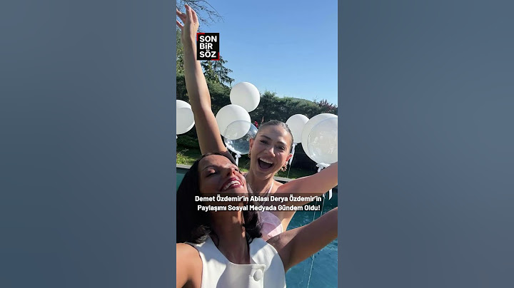Demet Özdemir’in Ablası Derya Özdemir’in Paylaşımı Sosyal Medyada Gündem Oldu!