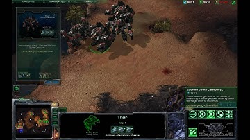 Starcraft 2 Beta Terran Thor
