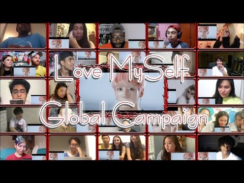 BTS-LOVE MYSELF Global Campaign(방탄소년단 캠페인) MV reaction mashup