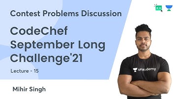 L15 | CodeChef September Long Challenge
