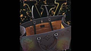 LOUIS VUITTON. OnTheGo GM. Schwarz. Geprägtes, geschmeidiges, Monogram Empreinte Giant Leder