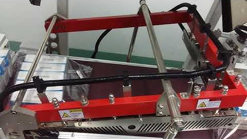 medical boxes stacking shrink packaging machine, shrink wrapper, shrink bundler