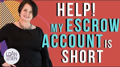 My Escrow Account is Short: How to Fix it! | #loanwithjen #escrowshortage