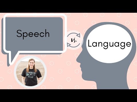 Speech Vs. Language: What's the difference?