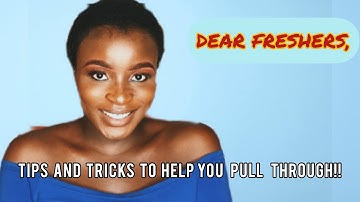 Dear freshers/first year students.....