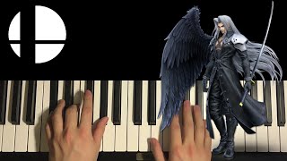 Video thumbnail of "Sephiroth Victory Theme (Piano Tutorial Lesson) | Super Smash Bros. Ultimate"