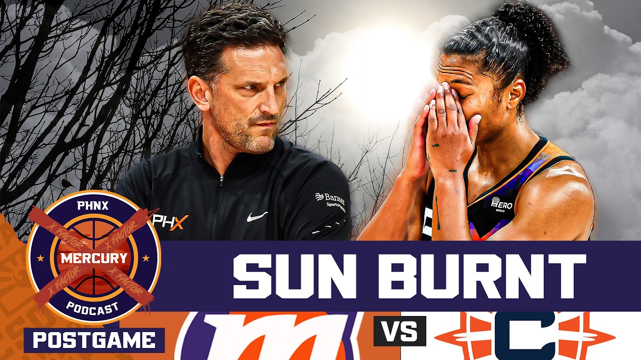 POSTGAME: Phoenix Mercury LOSE To Connecticut Sun Dropping A 5TH STRAIGHT GAME