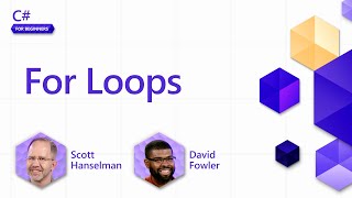 For Loops [Pt 11] | C# for Beginners