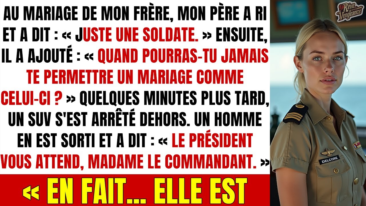 Au mariage de mon frère, mon père: 