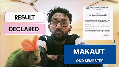 MAKAUT Odd Semester Results Unveiled! 🎉How to Check! 🌟 #MAKAUTResults #makaut #wbmentor