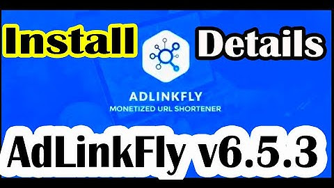INSTALL AdLinkFly v6.5.3 Nulled Full Setup in Cpanel With Admin Panel  #gsm_free_equipment