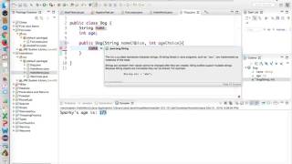 Java 'this keyword (and some bonus topics)