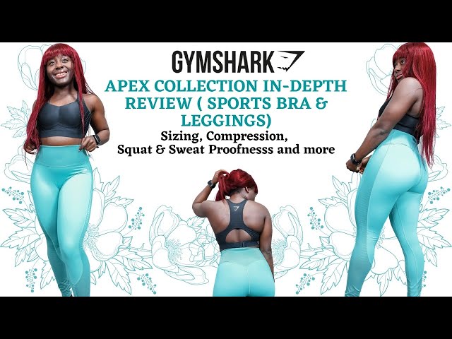 GYMSHARK APEX leggings & apex sports bra review 