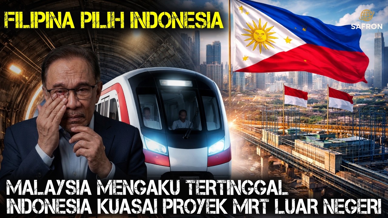Malaysia jadi IRI, Indonesia Bangun MRT di Filipina - YouTube