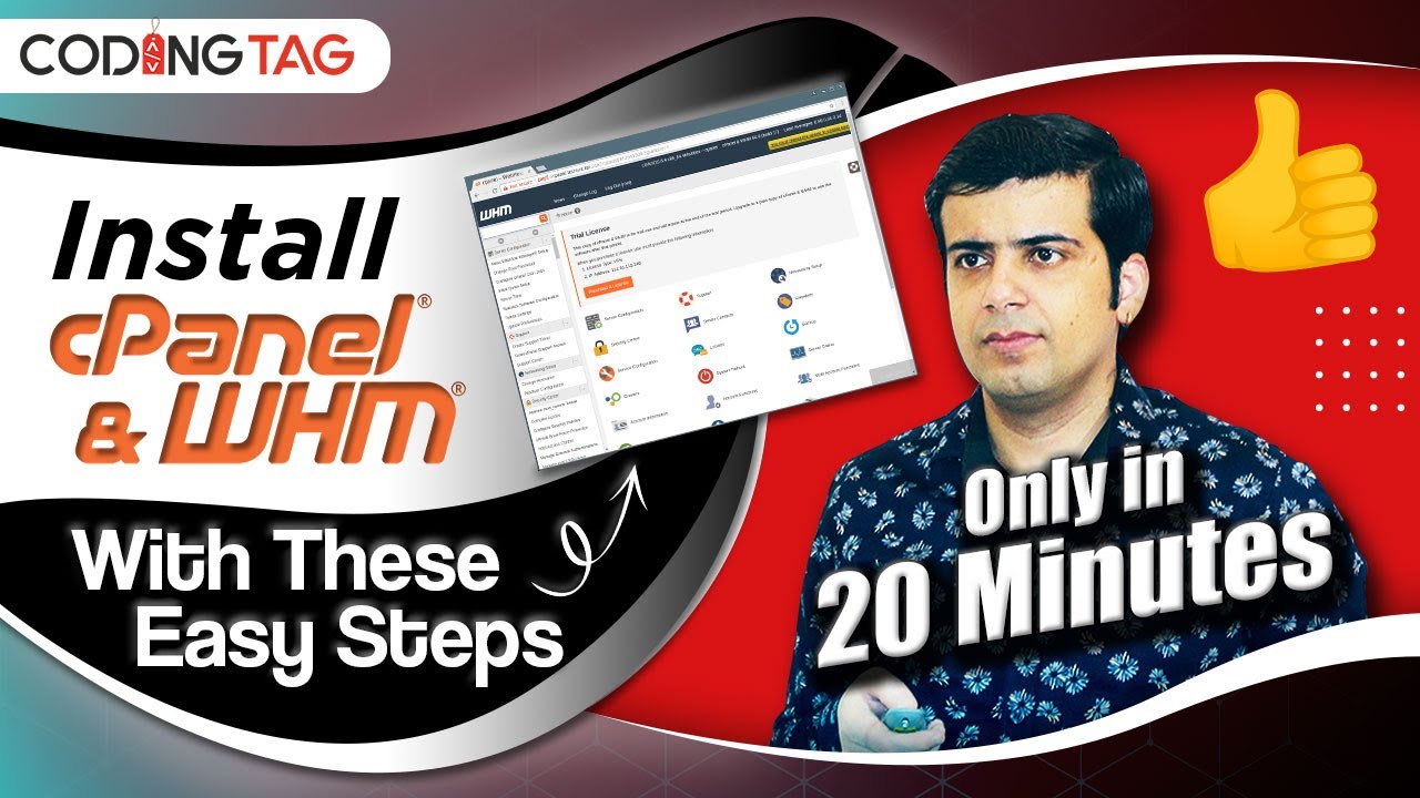 How to Install cPanel WHM on CentOS 7 - YouTube