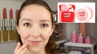 Plum Candy Melts Vegan Lip Balm Melon Bubble Yum Review