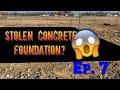 Building My Own Metal Building | Stolen Concrete Foundation?