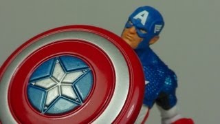 Avengers Assemble Captain America Shield Blast SHIELD Gear Figure Review
