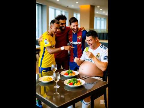 إمبابي قرر ينقد كريستيانو من الكرش النهاية غير متوقعة   ذكاء اصطناعي  ميسي