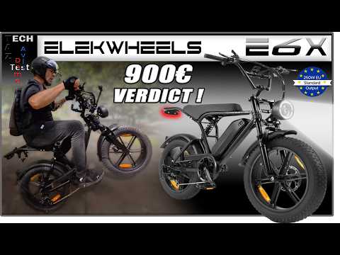 ELEKWHEELS E6X 20-inch Mini Fatbike - Review - Hit or Miss?