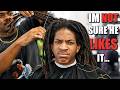 HAIRCUT TUTORIAL: *BIG CHOP* LOW DROP FADE | CURL SPONGE