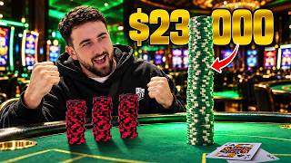 TURNING $9,000 INTO $23,000 IN BLACKJACK! (EPIC COMEBACK)