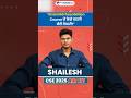 VisionIAS Foundation Course | Shailesh_AIR 877 | CSE 2025 | Toppers'Talk