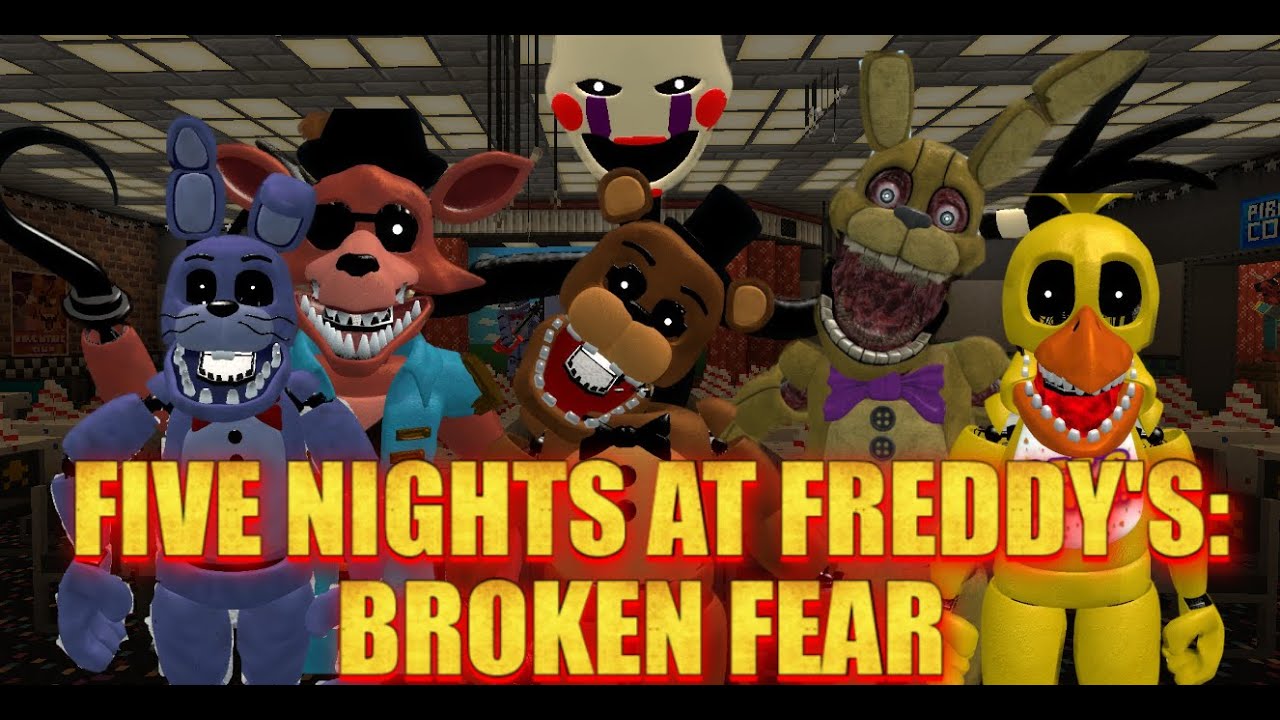 Five Night's at Freddy's: Broken Fear Concept map/MCI/ITP Map