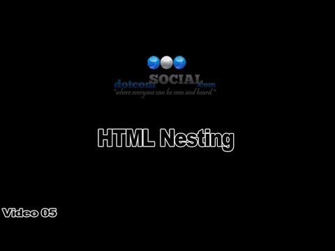 HTML Nesting