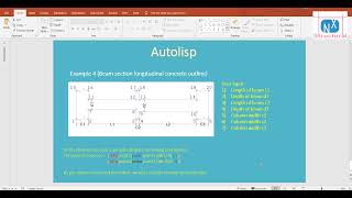 Beam longitudinal section outline using Autolisp   DCL