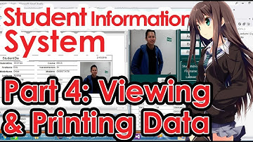 Student Information System Project Part 4- [Visual Basic and Ms Access]