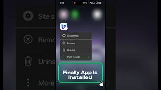 How to Install LeadFlow CRM Web App on Android 📲 | #shorts