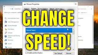 How to Change Mouse Cursor Speed Windows 10/11