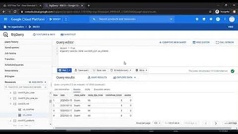 GCP - Understanding BigQuery UI Interface - Do It Yourself- DIY#2