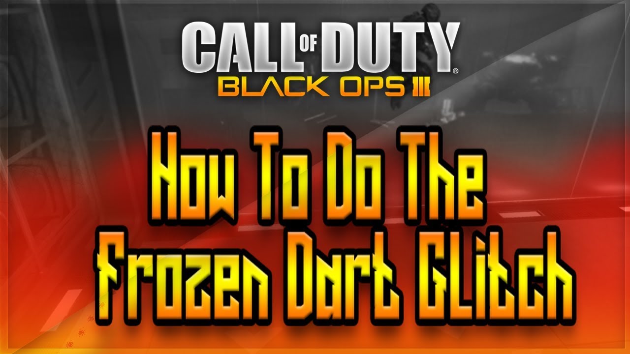 How To: Frozen Dart Glitch (Black Ops 3)