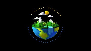 Nature Low-poly 3D logo and text reveal | After Effects Project Files - Videohive template