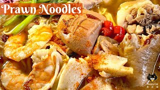 Get a taste of umamirich prawn noodles at Don Don Prawn Noodles | Singapore Hawker Food