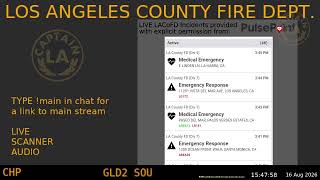 LA County Fire - Live LACoFD Scanner