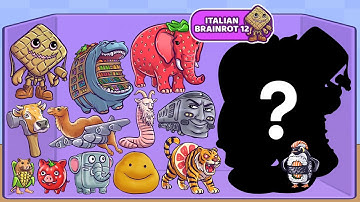 BRAINROT 12: MERGE FELLAS | Update! | Suika Game Gameplay Max Level | Shorts Video Ads