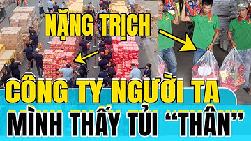 Quà tết công đoàn công ty ấm lòng công nhân khi tết cận kề | TIN VIỆT NHANH
