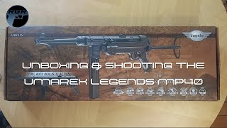 Unboxing & Shooting The Umarex Legends MP40 [.177 Caliber]