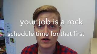 Habit 3 -- Put First Things First