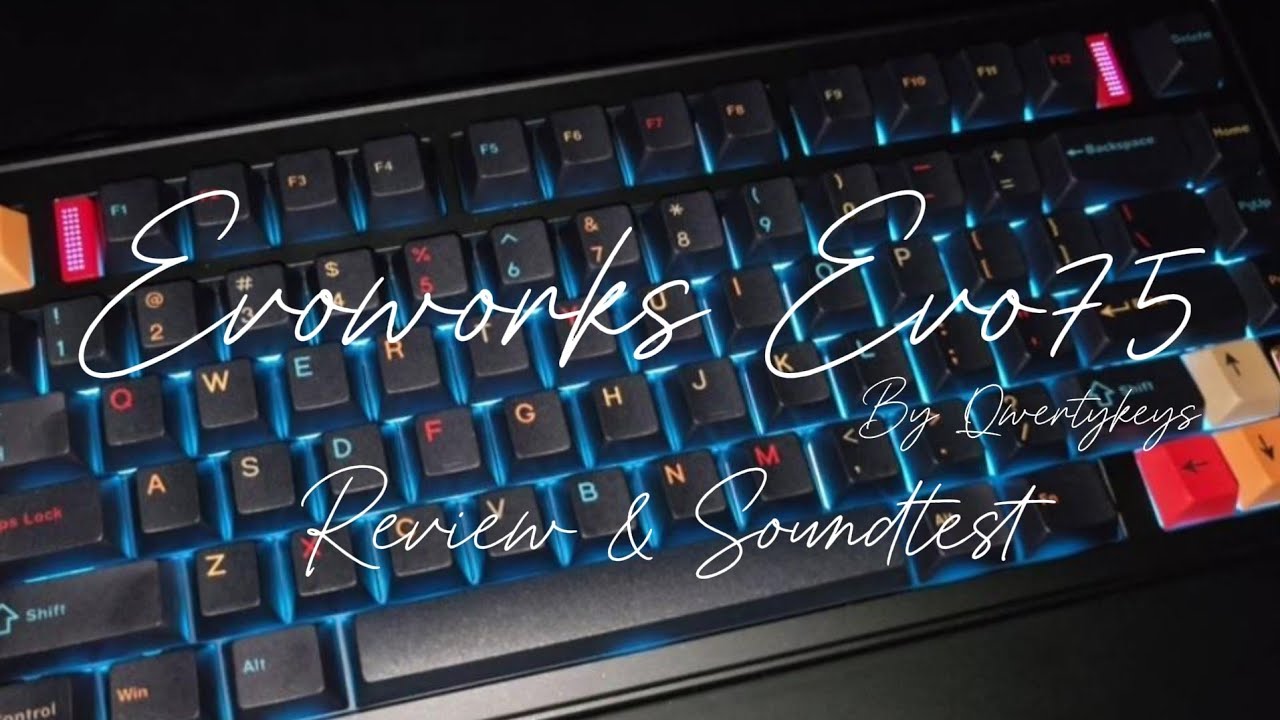 Review】Evoworks Evo75 打鍵音 ? 最高のコトコト音 / Typing Sound 